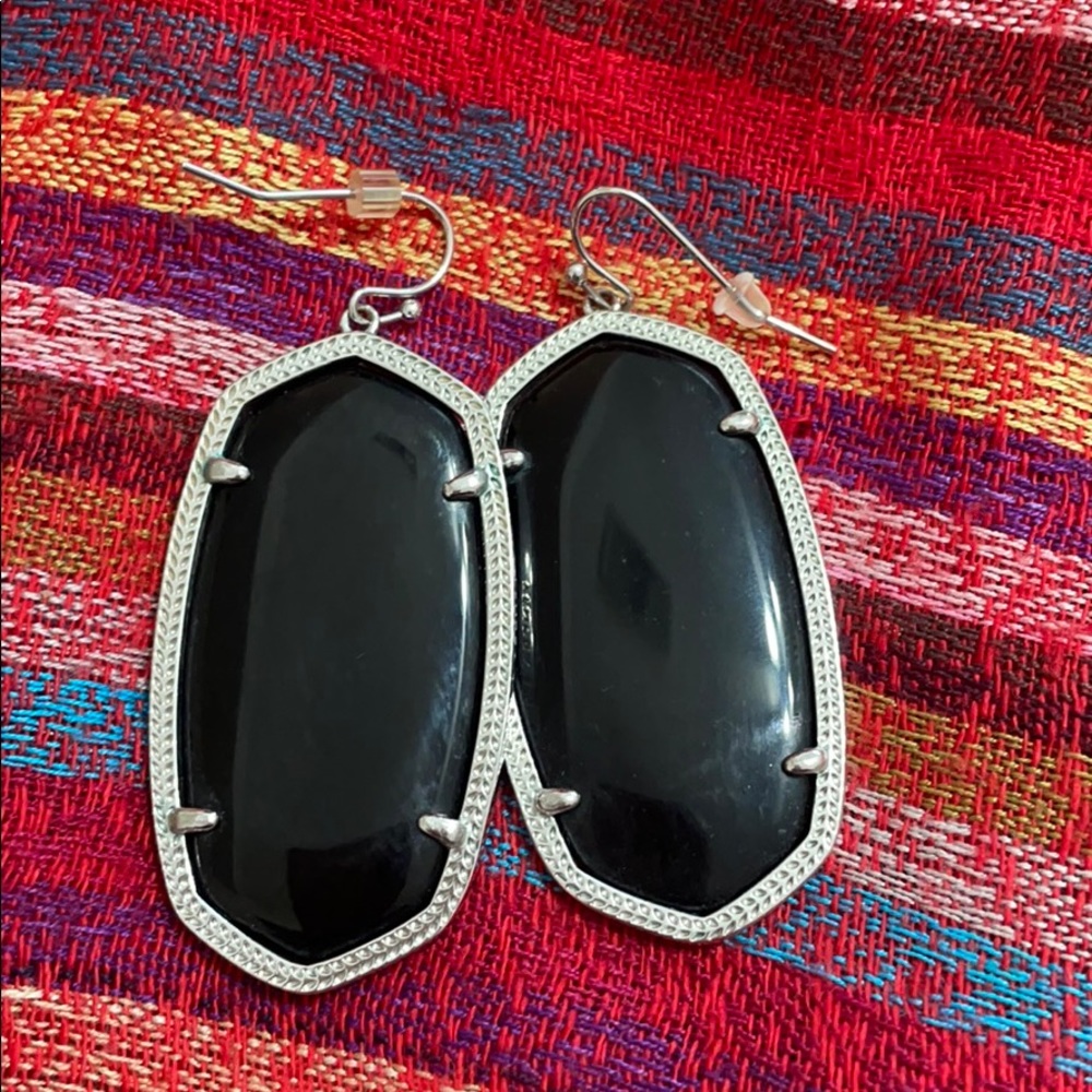 Kendra Scott black and silver original
